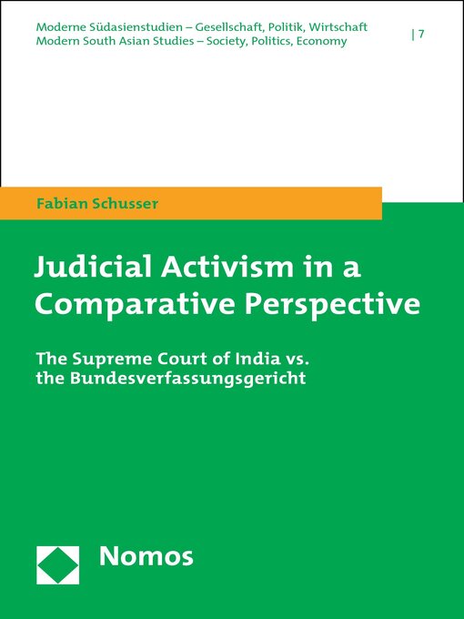 Kápumynd af Judicial Activism in a Comparative Perspective